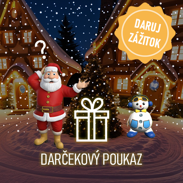 Darčekový kupón (digitálny): Daruj zážitok, daruj interaktívnu rodinnú hru!
