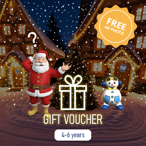 Gift voucher: The Search for the Lost Santa (4-6 years)
